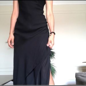 Black slip vintage dress!!💫⚡️✨🤩PRICE IS FIRM